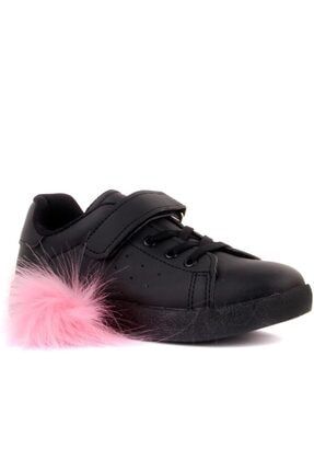 Kız Çocuk Siyah Günlük Spor Ayakkabı KAN19-S11