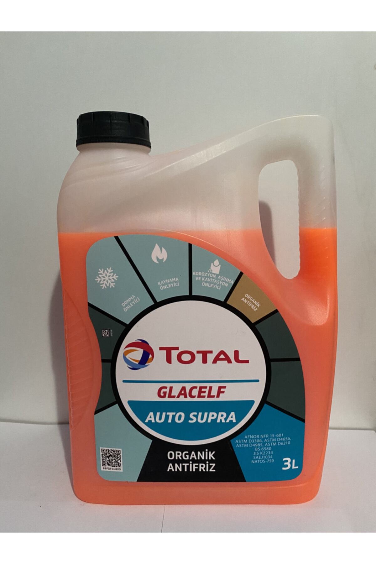 Total Glacelf Auto Supra -37c 3 Litre Kırmızı Antifriz (2022 ÜRETİM ...