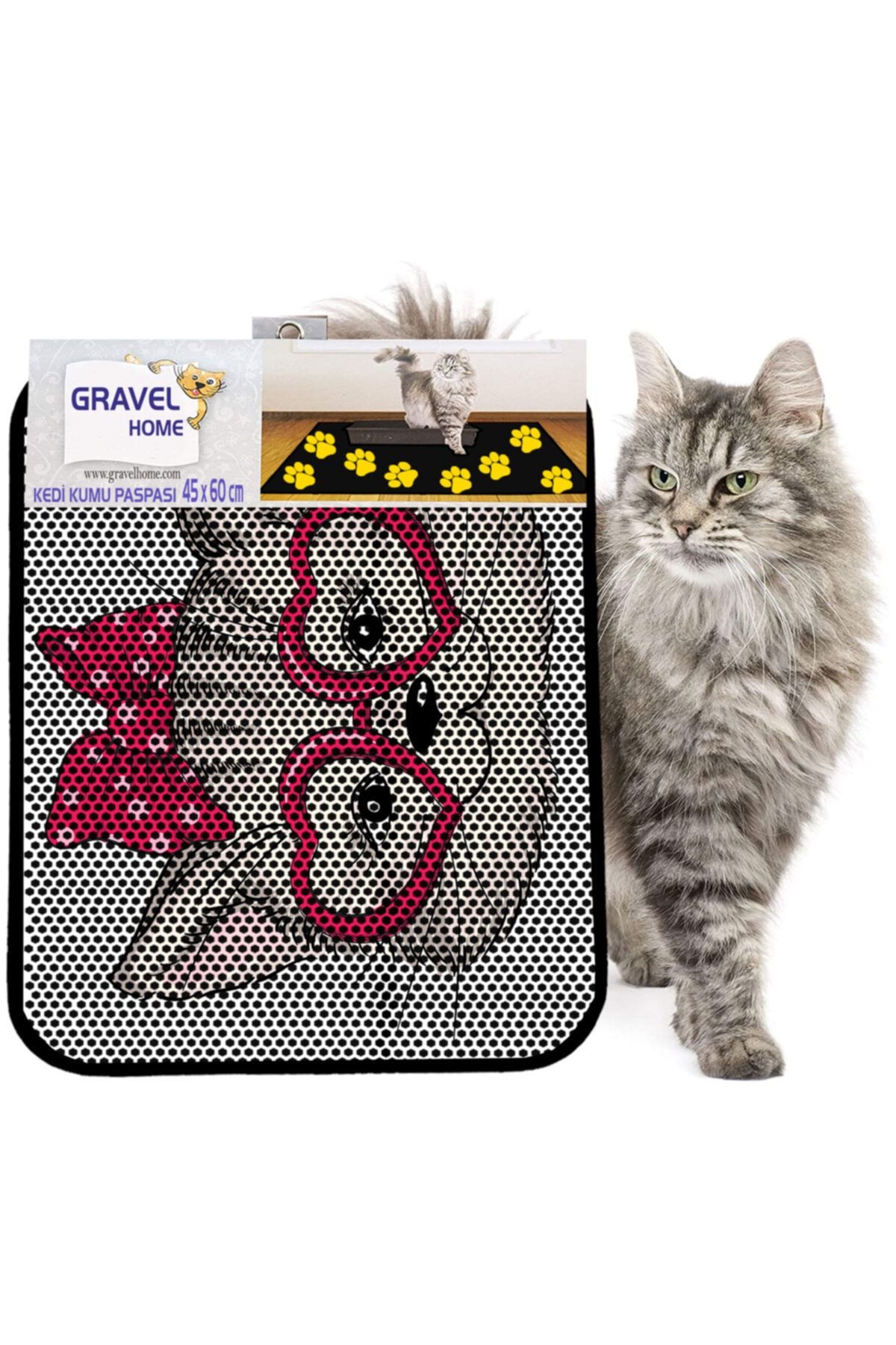 Gravel Cat Litter Mat New Season 45 X 60 Cm Trendyol