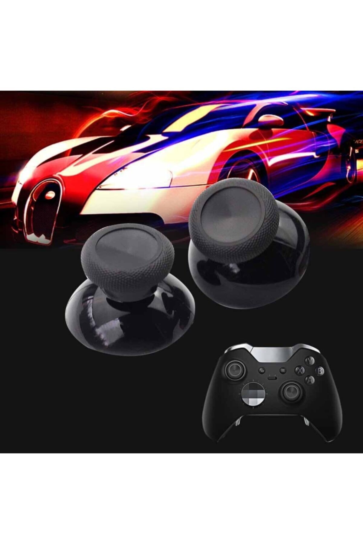 10 Adet Xbox One Analog Başlık Xbox One Analog Topuz Kol Tamir Orjinal Yedek Parça Thumb Stick Cap 5