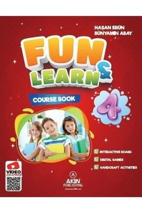 4. Sınıf Fun & Learn Ingilizce Set ( Course Book - Activity Book - Fun Mag 9786257226417