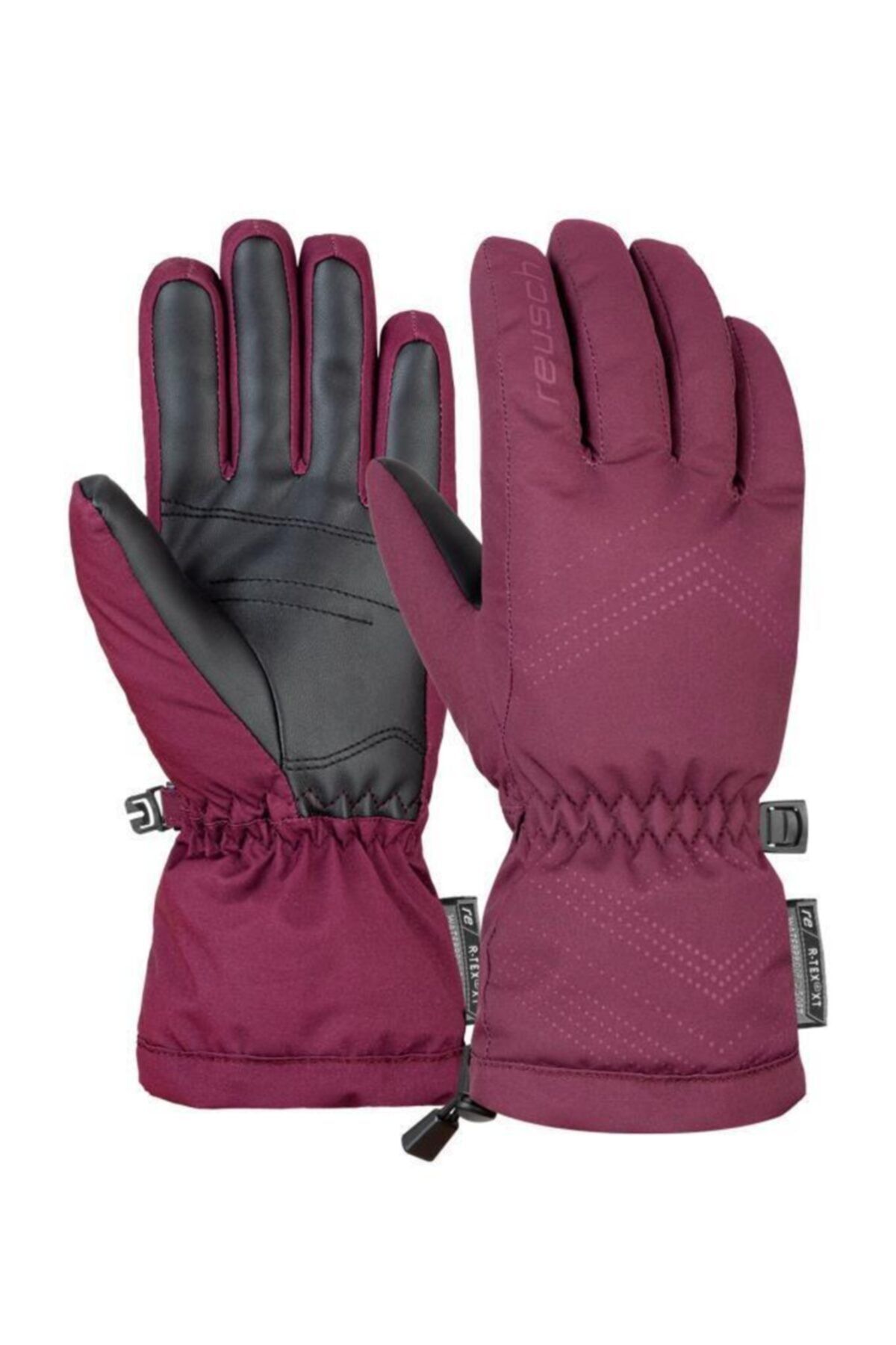 دستکش زنانه اسکی XAVIERA R TEX XT BURGUNDY Reusch