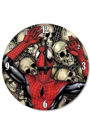 Spiderman Örümcek Adam Analog Duvar Saati saaat-334-30