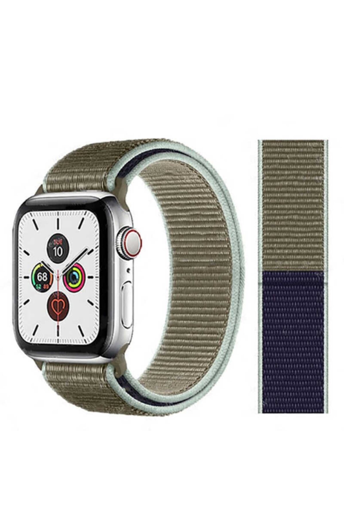 Bili im Aksesuar Apple Watch Serisi 2 3 4 5 6 7 Se Watch 9 Ultra 42 44 45 49 Mm Uyumlu Spor Loop Dokuma Has r Kordon Fiyat Yorumlar Trendyol
