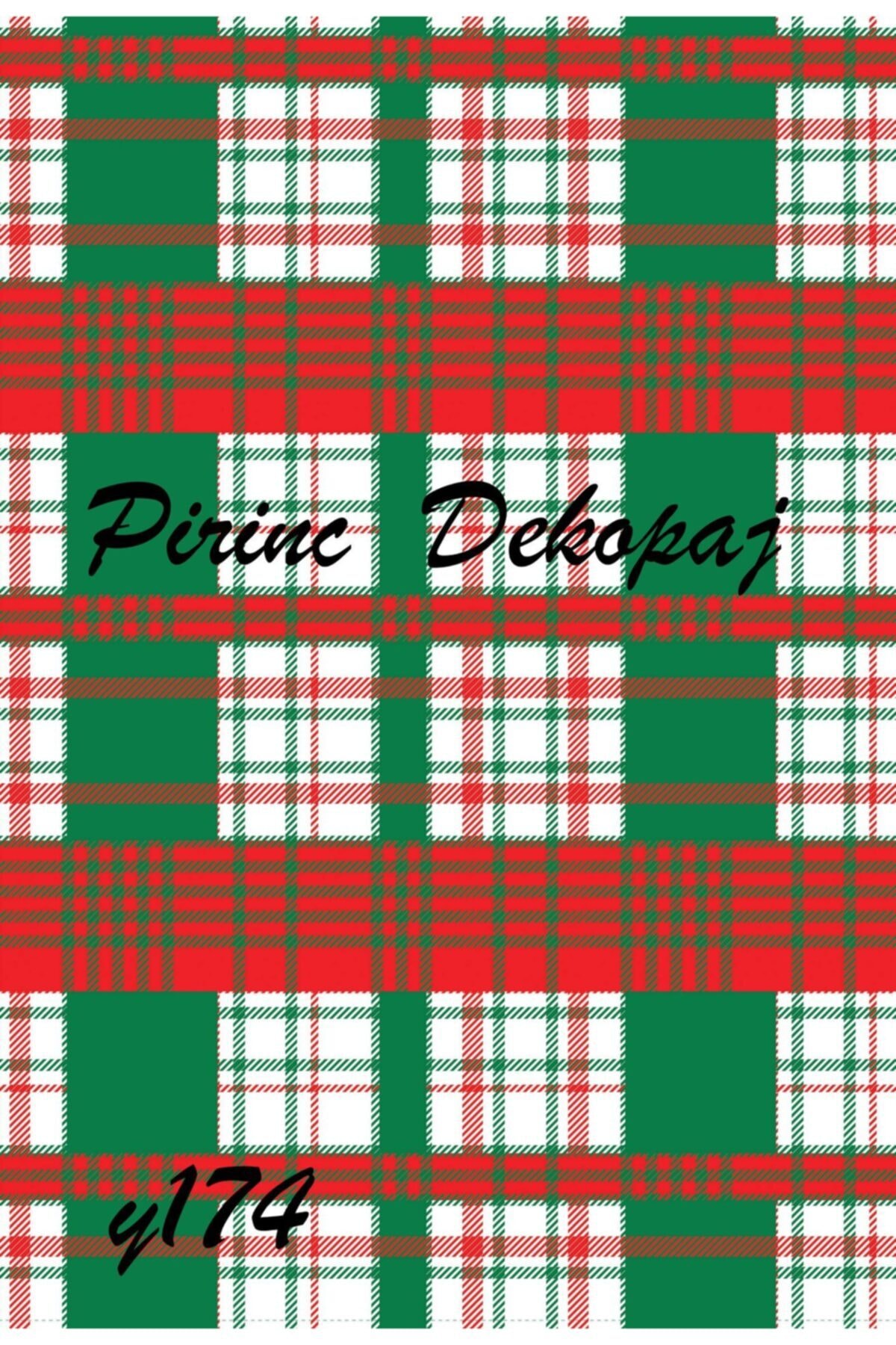 LİNEART Pirinç Dekopaj Yılbaşı:174