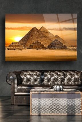Mısır Piramit Cam Tablo,duvar Dekarasyonu,ev Dekorasyon,duvar Tablosu,ev Hediyesi 012