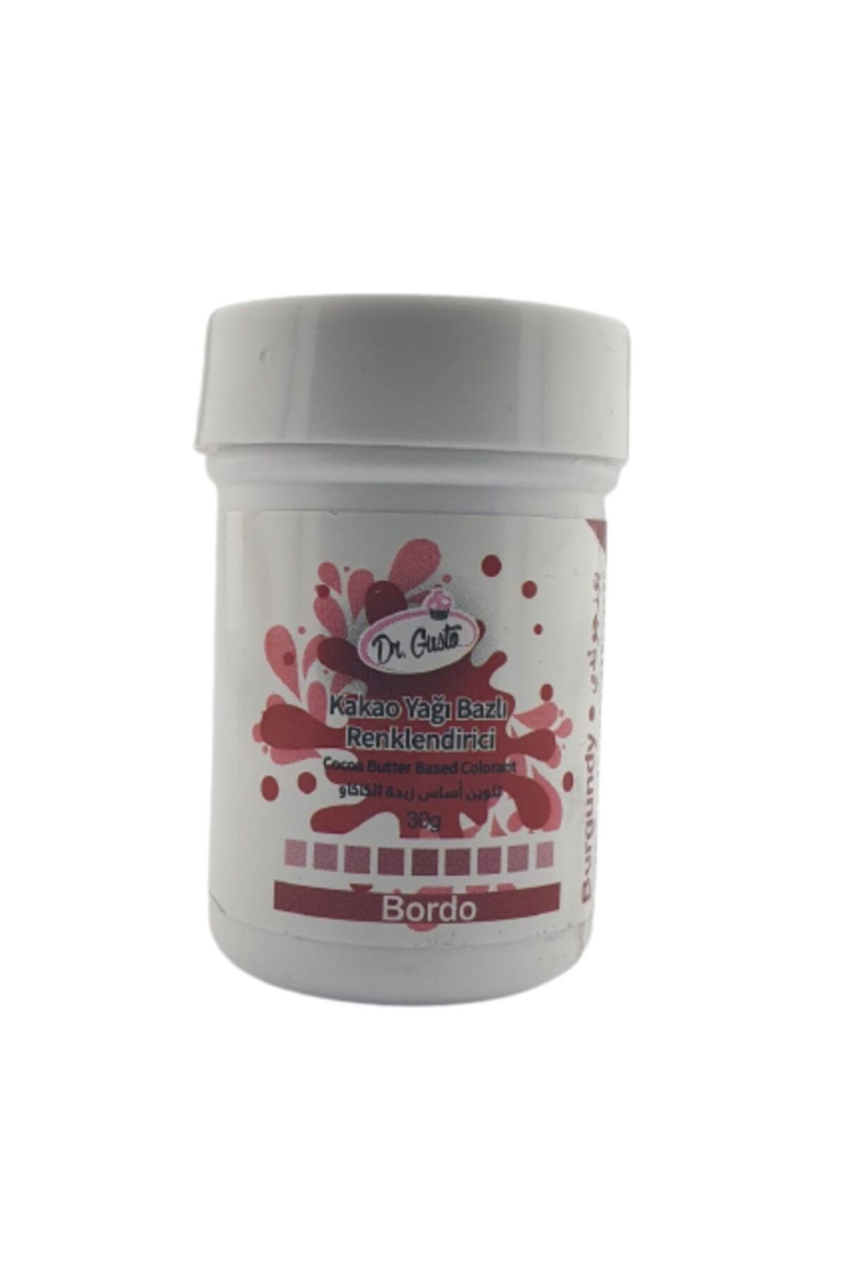Dr. Gusto-Dr Gusto Claret Red Cocoa Butter Based Coloring 30 Gr 1