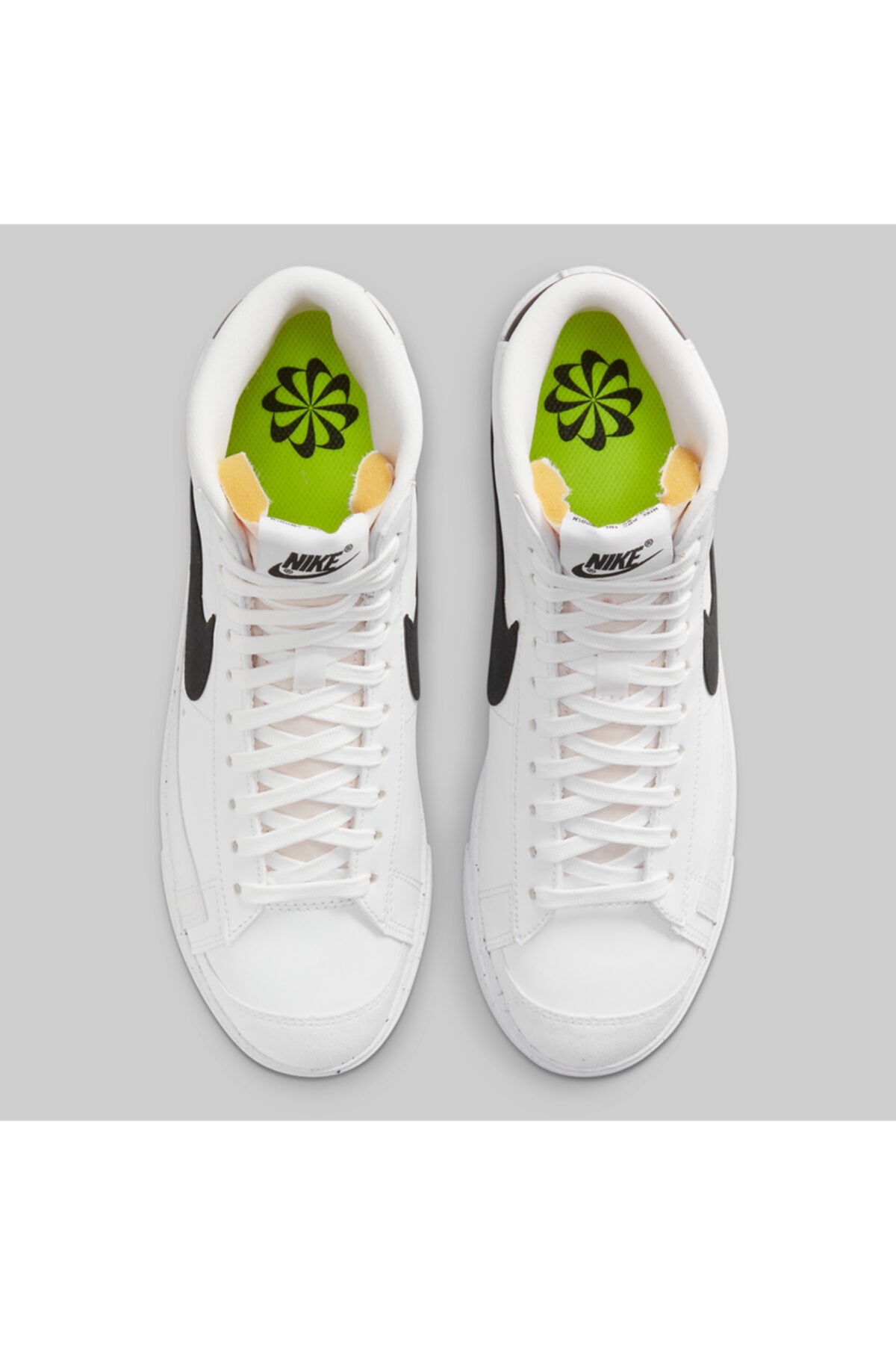 کفش Nike نایکی ورزشی بلیزر Mid '77 Next Nature White اورجینال - تصویر 2