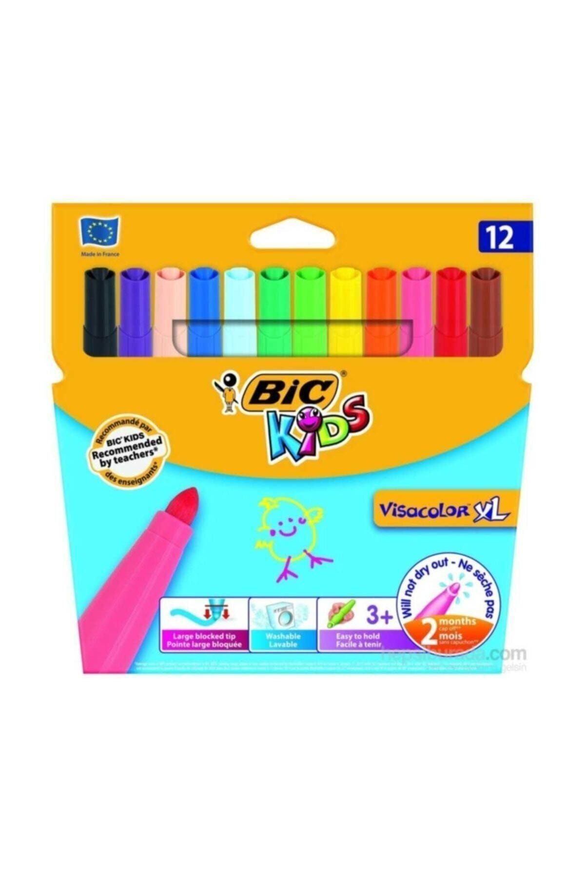 feutre visacolor XL de 12 BIC