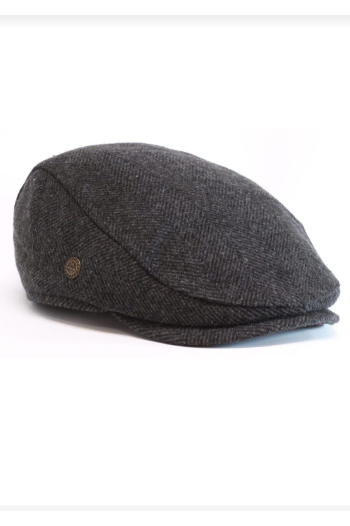 Grey wool cap best sale