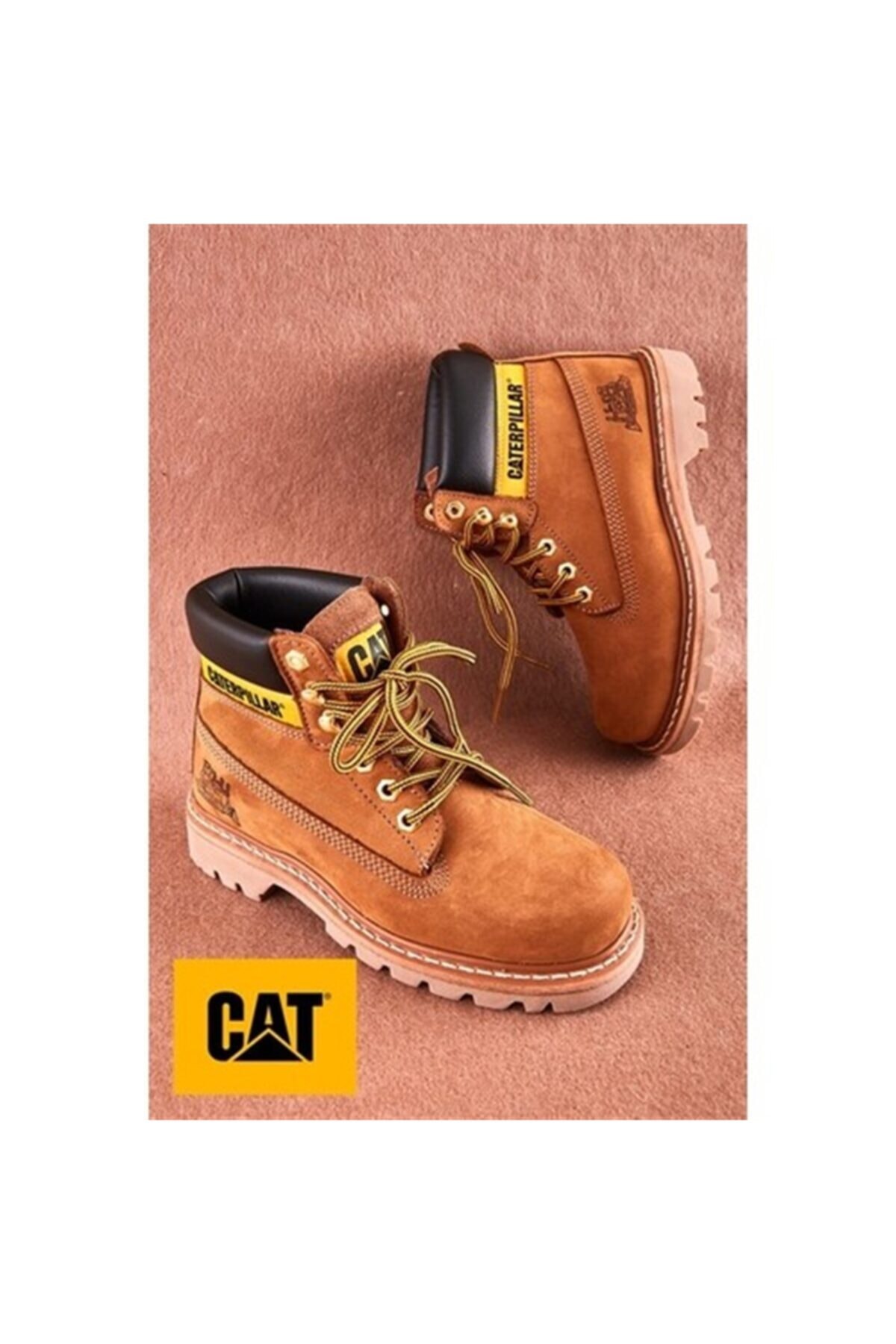 Cat Erpillar Colorado Erkek Deri Bot Sundance - Nubuk