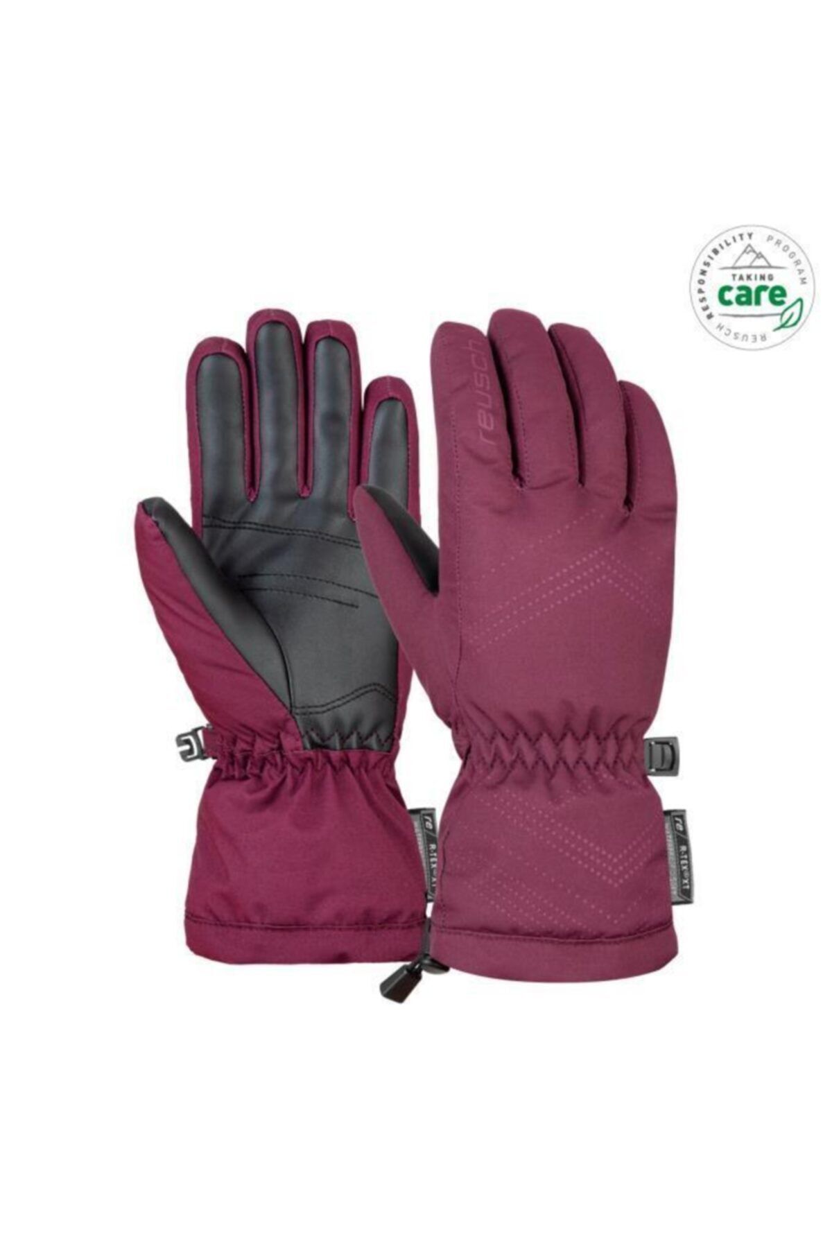 دستکش زنانه اسکی XAVIERA R TEX XT BURGUNDY Reusch