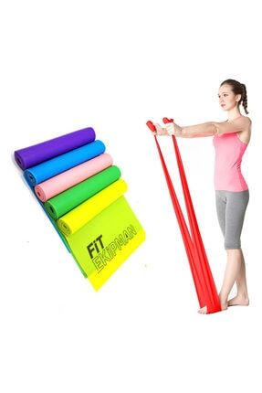 Pilates Yoga Esneme Bandı – 1,5 M – 5’li Paket 3434380076008
