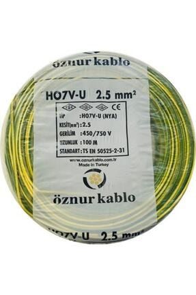 Kablo 2.5 Nya Sarı Yeşil 100 M ÖZN654