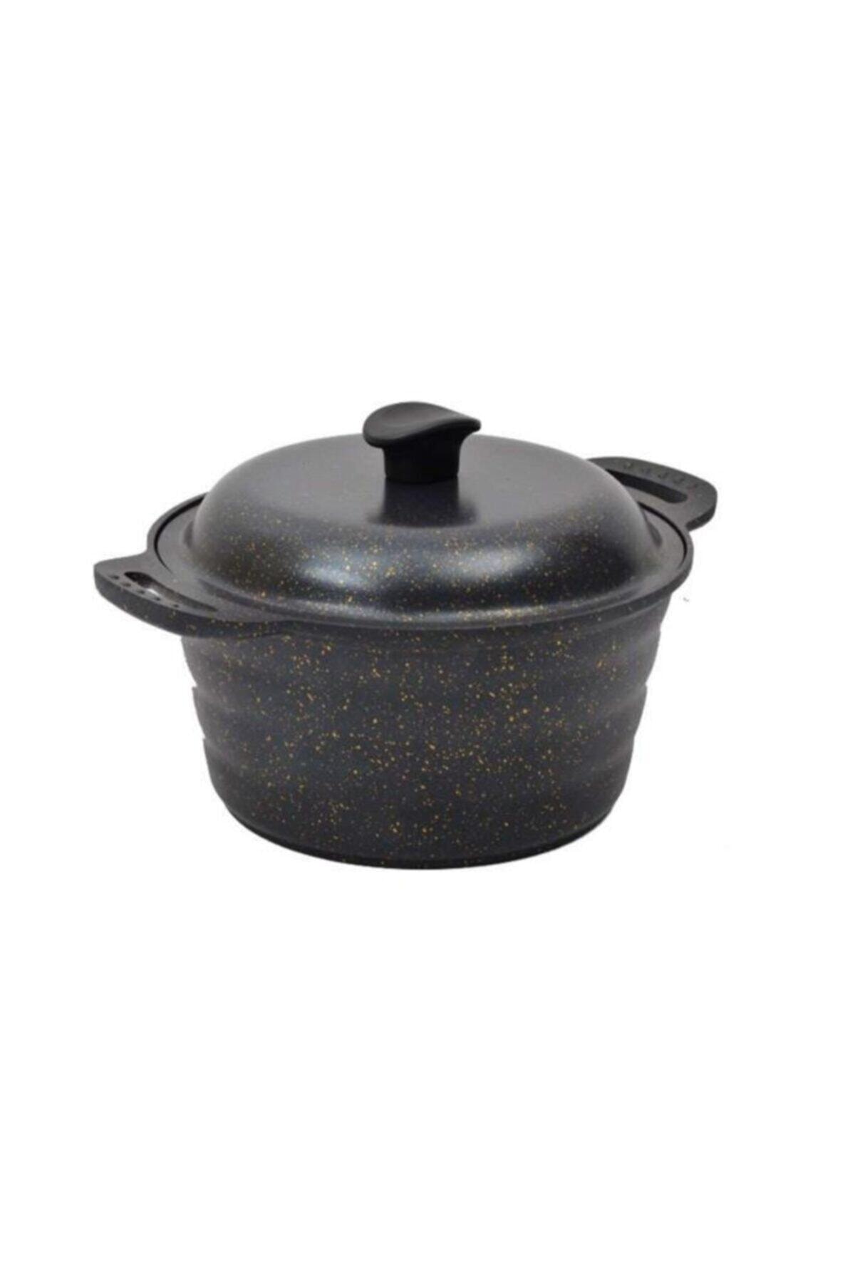 NURGAZ Granit Döküm Kamp Tenceresi 24 Cm