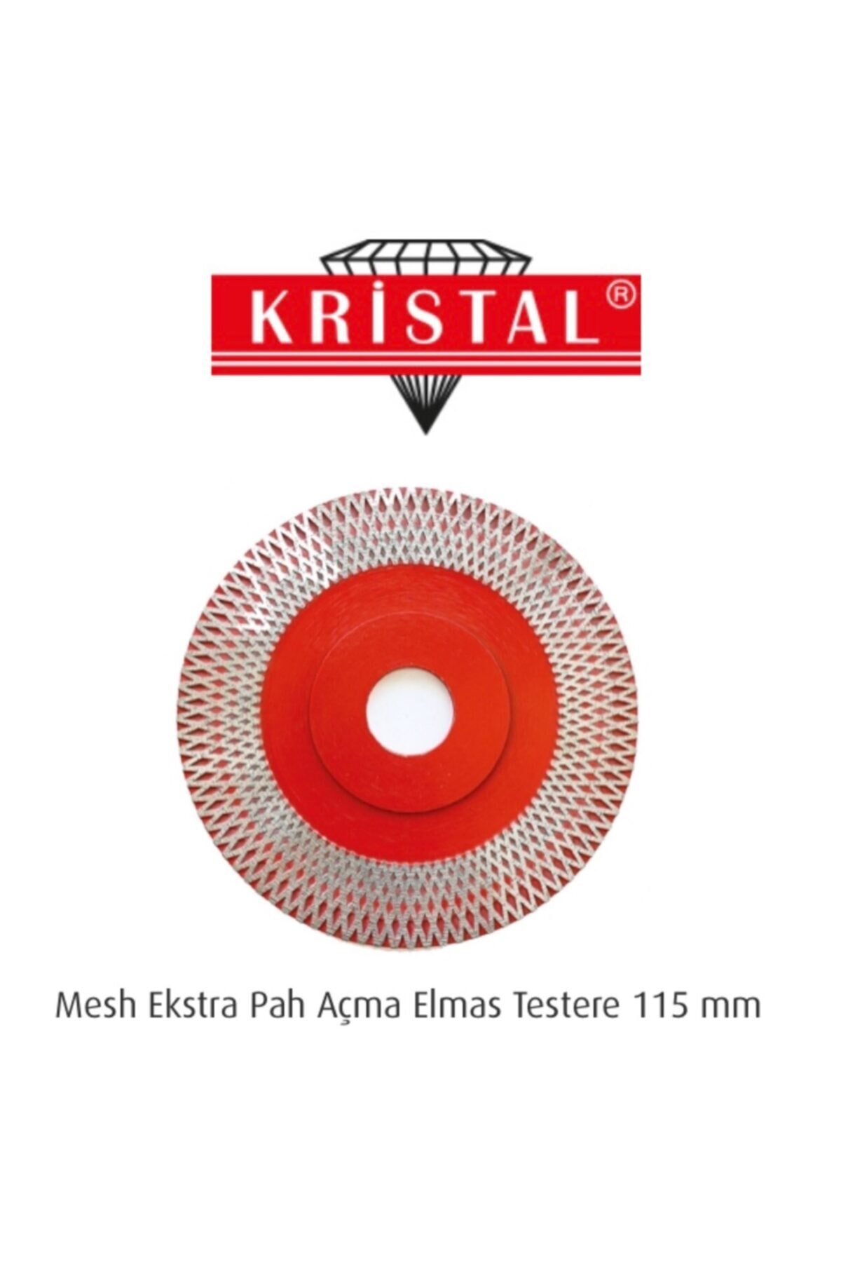 Kristal Mesh Turbo Testere 115mm Kod:33453 Ultra Ince Çapaksız Kesim