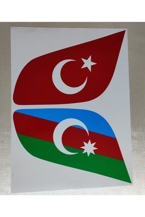 Mercedes Axor Panjur Yanı Sticker Türk-azerbaycan Bayraklı KO211494