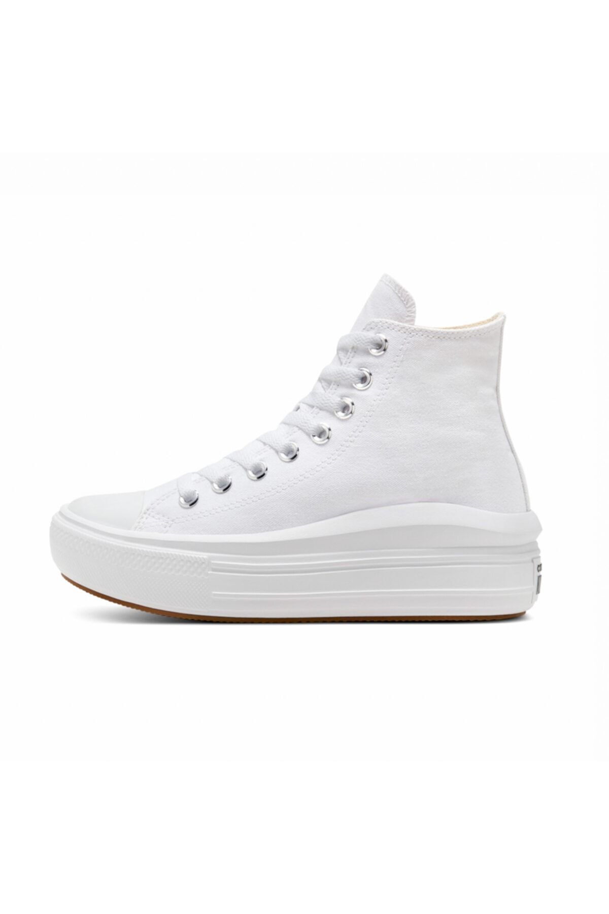 converse-Nő / Girl Sneaker568498Chuck Taylor All Star Move fehér/természetes elefántcsont/fekete 3