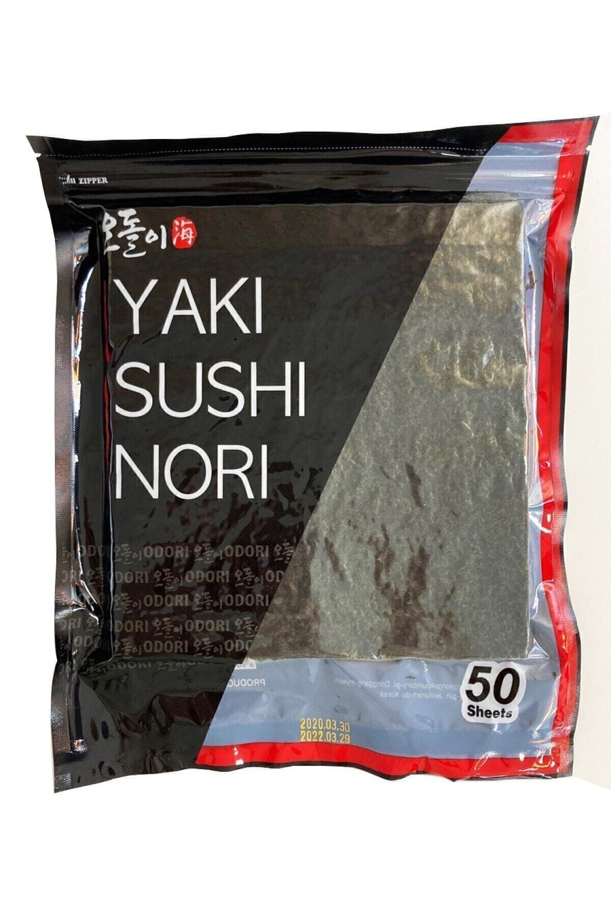 Yaki Sushi Nori Yosunu 50 Yaprak