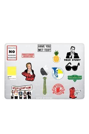 How I Met Your Mother Hımym Temalı Laptop Notebook Tablet Sticker Seti (14 Adet) KTL0PG80094