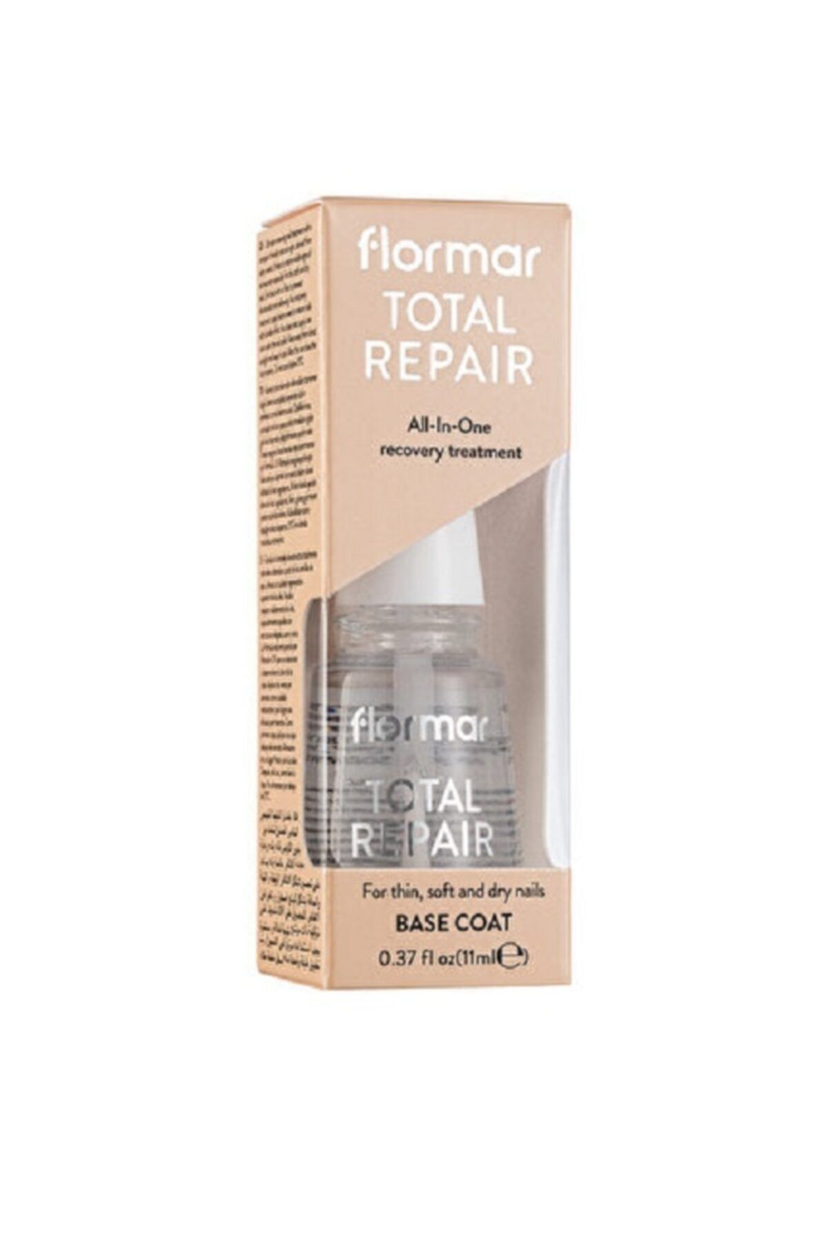 Flormar محصول تعمیر کلی ناخن، مراقبت بی رنگ | 11 میلی لیتر