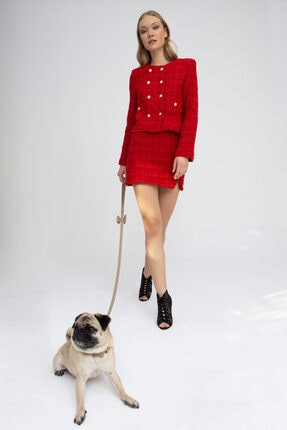 MURUNO Kadın Kırmızı 2'li Takım