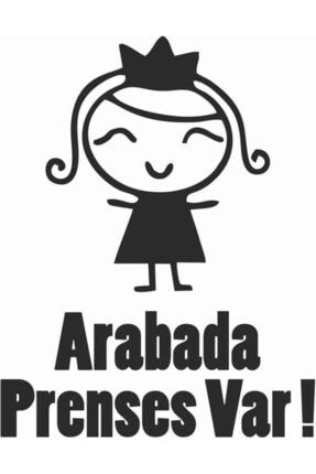 Arabada Prenses Var Sticker Siyah 16 X 20 Cm PRA-5141380-0987