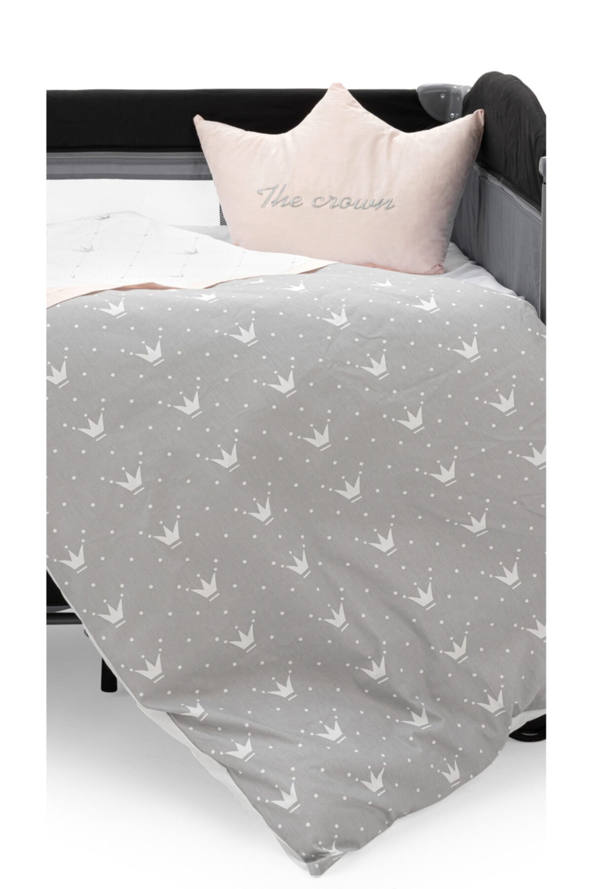 Elele Life Letto 6 Parça Park Yatak Bebek Uyku Seti Pudra fotoğrafı 5 (önizleme)