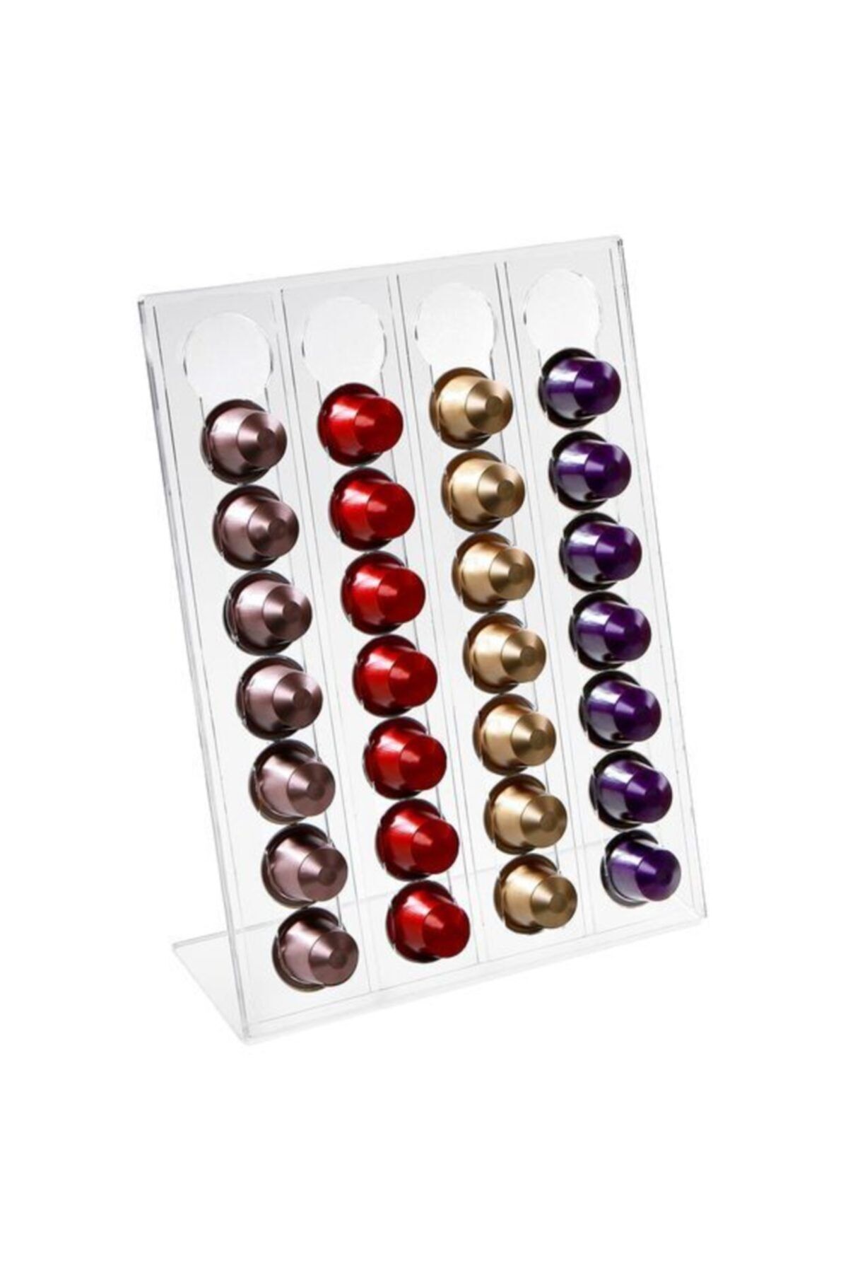 Pleksivent Suport Pentru Capsule De Cafea Nespresso-organizator De Bucătărie - Mărime unică