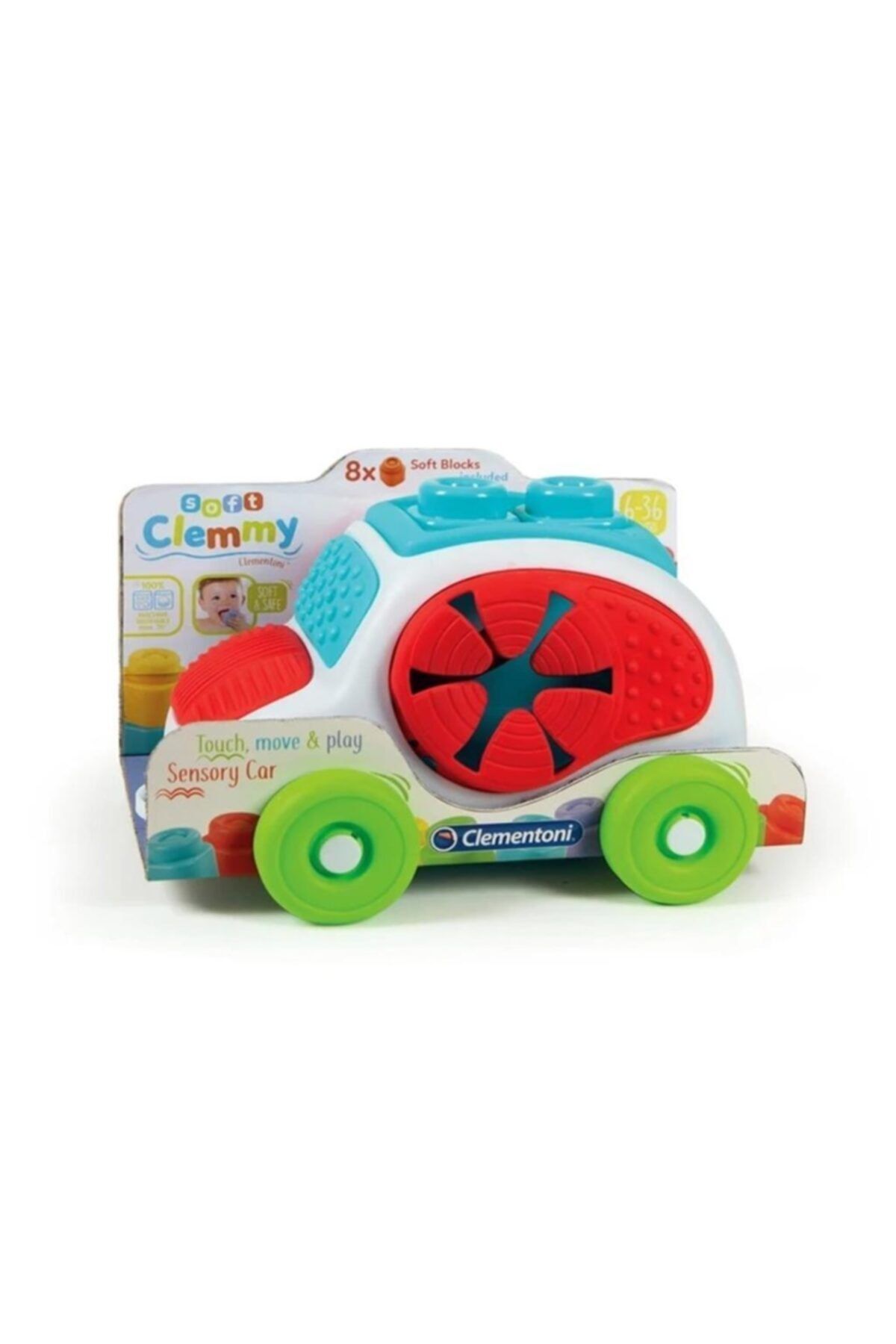  Clementoni 17315 Soft Clemmy Sensory Car for Babies