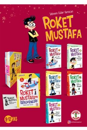 Roket Mustafa'nın Serüvenleri Seti - 5 Kitap Takım 9786057663252
