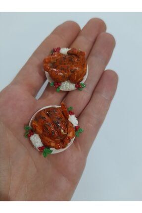 El Yapımı Fimo Miniatur Noel Hindi 1tabak Fiyat 717179w83829