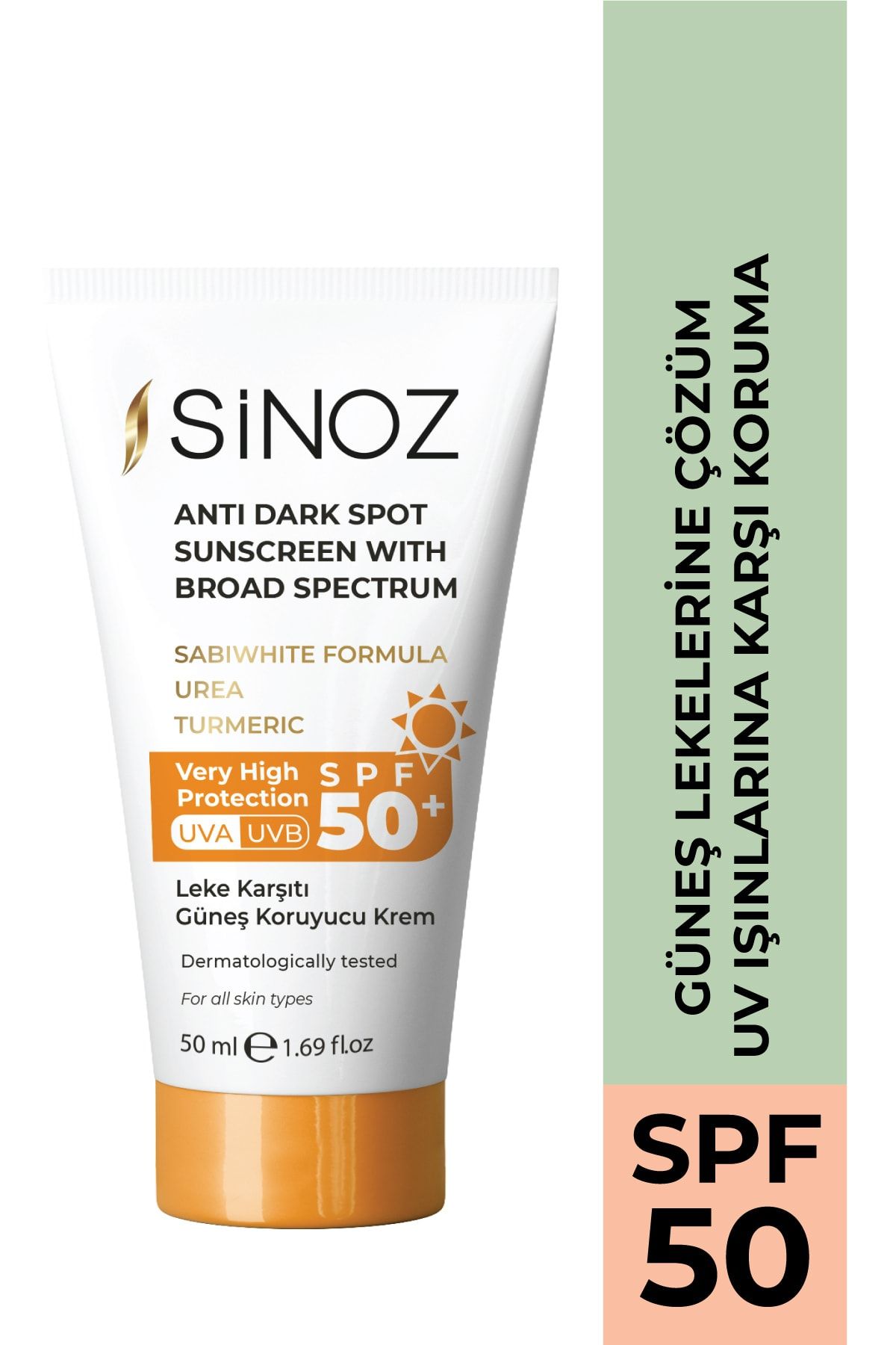 sinoz gunes kremi leke karsiti gunes kremi spf50 yorumlari fiyati trendyol