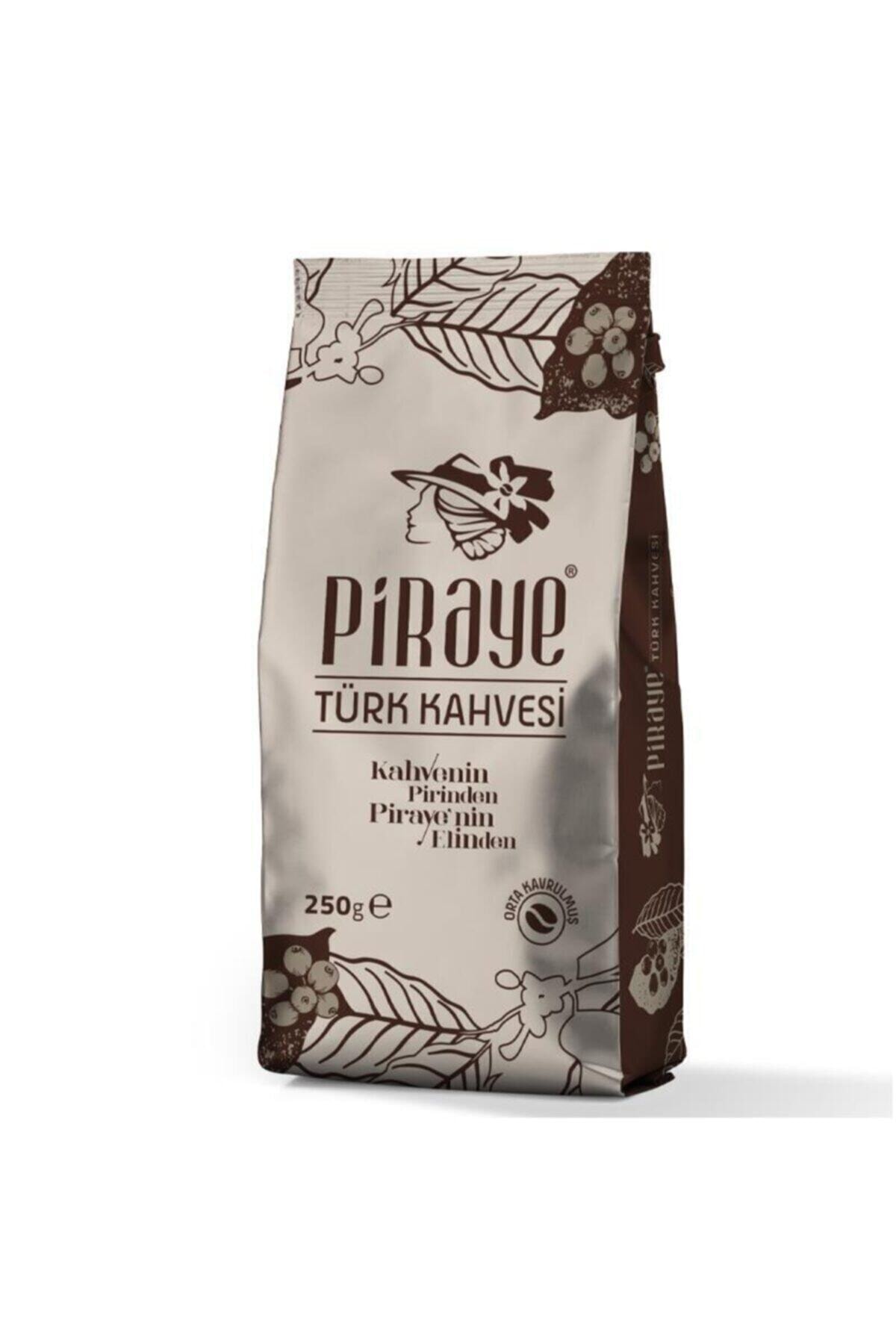 PIRAYE Türk Kahvesi Orta Kavrulmuş 250 Gr