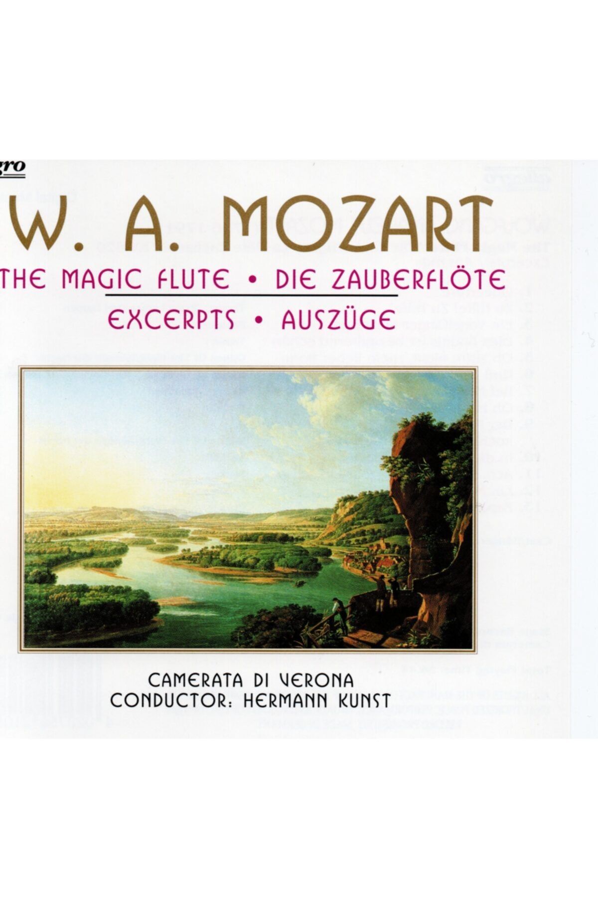 Allegro Mozart\the Magıc Flute Cd
