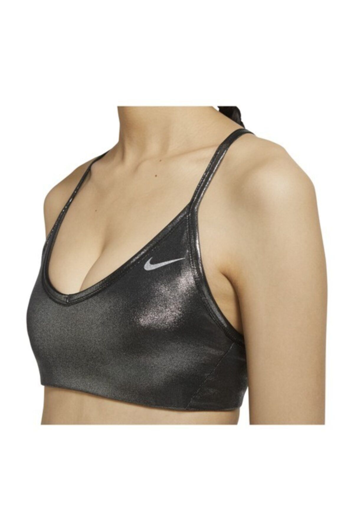Nike Indy Icon Clash Light-support Shimmer Sports Women's Bra