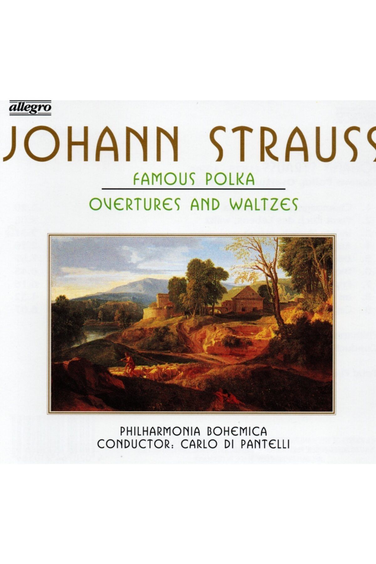 Allegro Johann Strauss\famous Polka, Overtures And Waltzes Cd