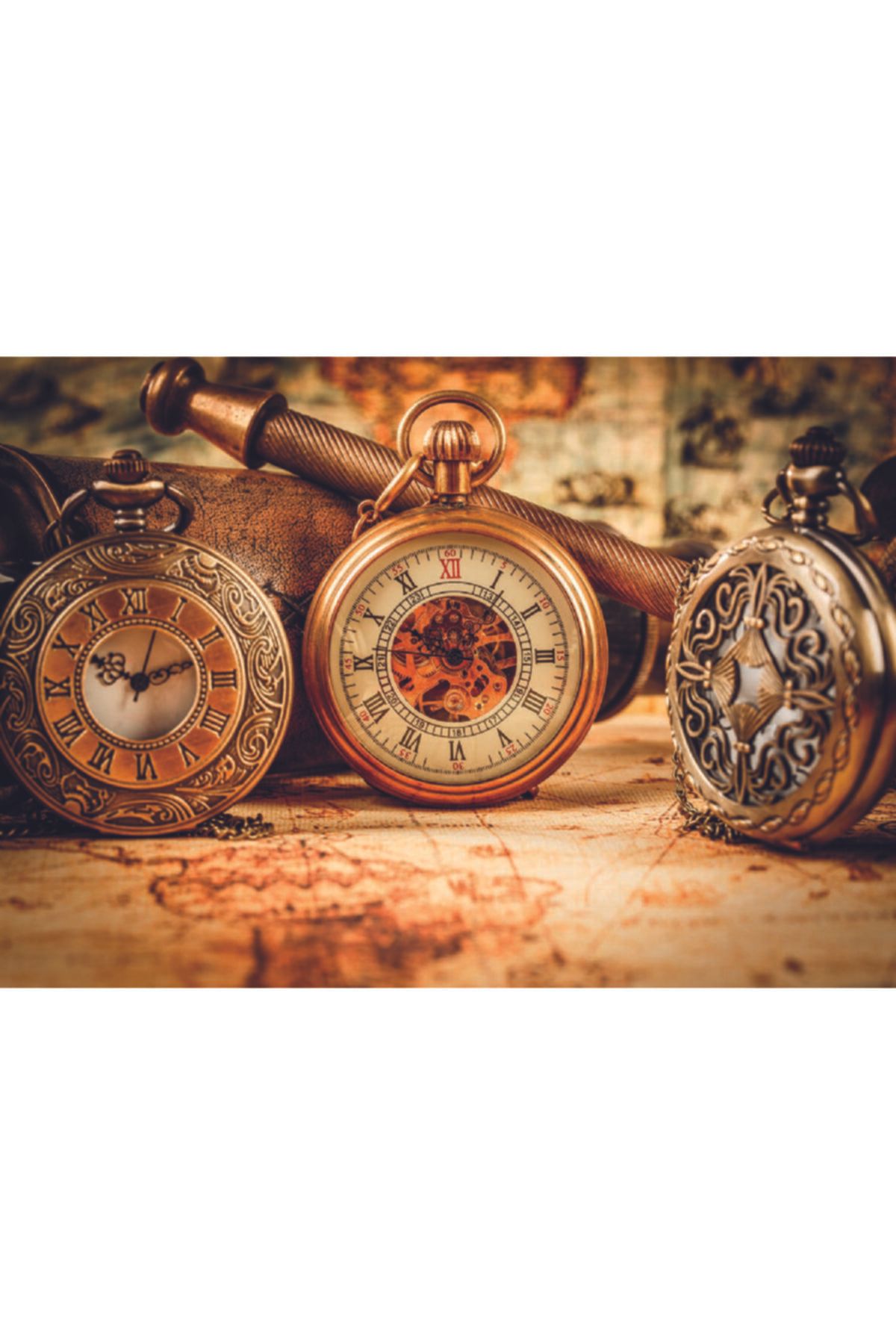 Nova Puzzle-2x2000 Pieces Antique Clocks and New Targets Puzzle Set 2