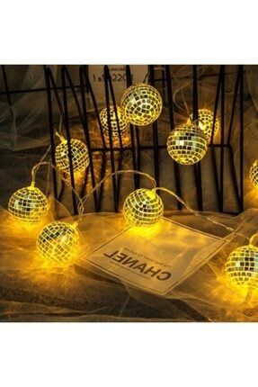 Mini Disko Topu Dekoratif Süsleme Gün Işığı Led Işık(5 METRE) MİNİ-DİSCOTOP-LDR