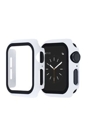 Apple Watch 2 3 4 5 6 Se Nike 44mm Kılıf Kasa Ve Ekran Koruyucu 360 Tam Koruma Kapak Gard-01-AppleWatch-44mm-Kılıf