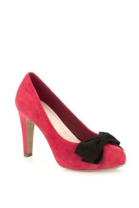 Kadın Kırmızı Topuklu Ayakkabı Carrıck Tumble OGHZN-2-011