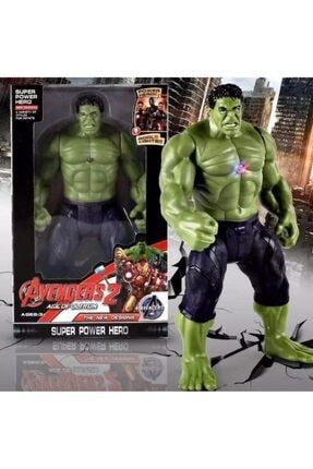 15 Cm Rengarenk Işıklı Hulk Avengers4 Hulk ufak