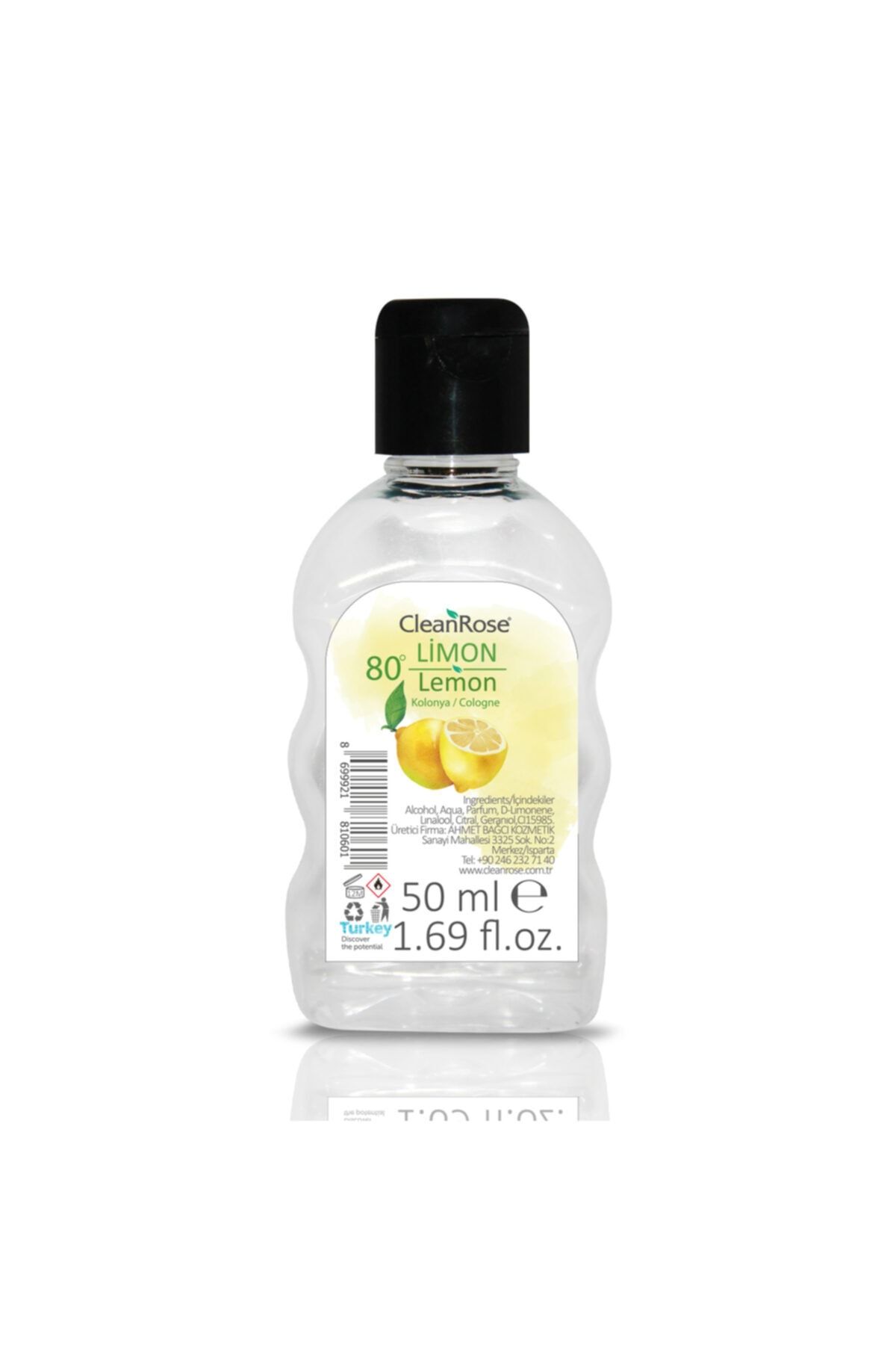 ادکلن جیبی 50 میلی لیتر Clean Rose