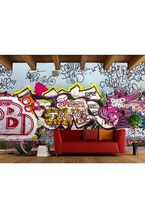 Grafiti Desen Duvar Kağıdı ARS-275