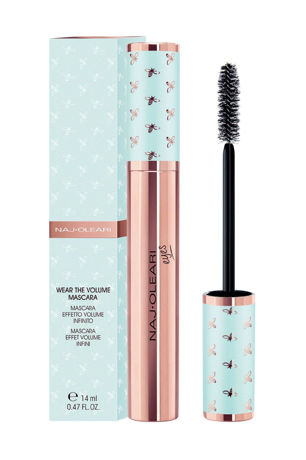 ریمل سیاه بی نهایت The Volume Mascara بپوشید Naj Oleari