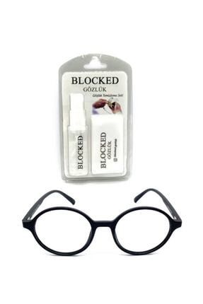 Numarasız Çocuk Mavi Işık Engelleme Gözlük Bilgisayar Gözlükleri Uv400 7062-ÇCK