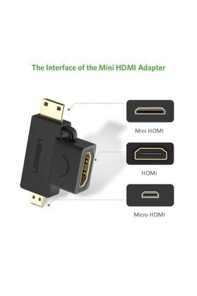 Micro Mini HDMI Dönüştürücü Adaptör MT00505