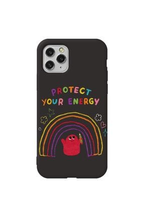 Iphone 11 Pro Siyah Renk Protect Tasarım Telefon Kılıfı Protect_200