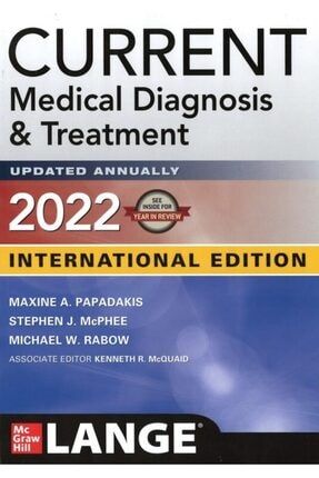 Current Medical Diagnosis & Treatment 2022 9781264269402