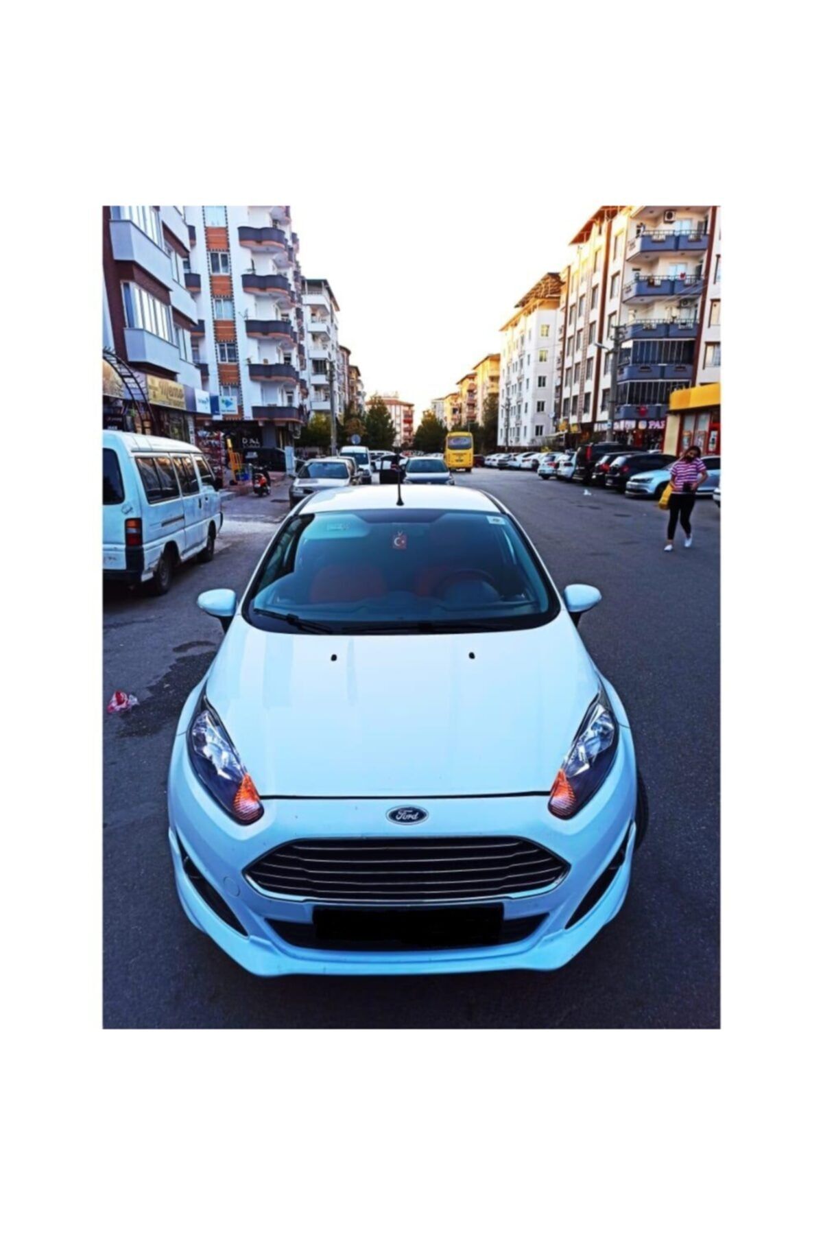 Autoform-Front Bumper for Ford Fiesta 2013-2016 - Attachment Plastic, Unpainted, Make-Up 2